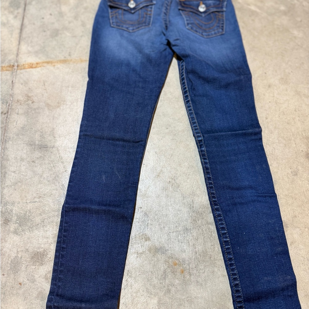 True Religion Dark Blue Skinny Jeans